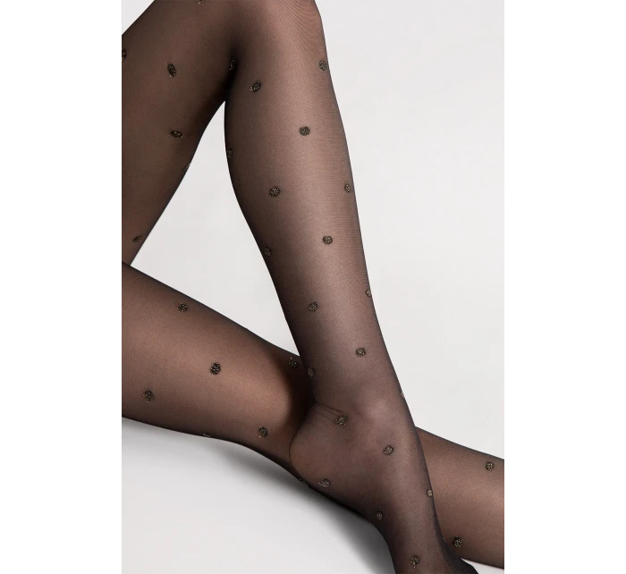 Fiore Confetti 20 DEN G6060 barva:černá