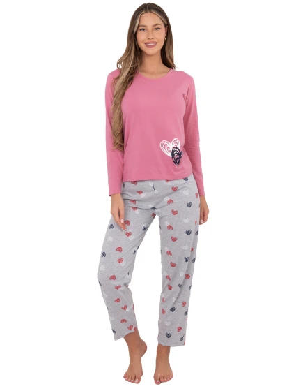 Pyžamo DU PI FP 009.84 růžové