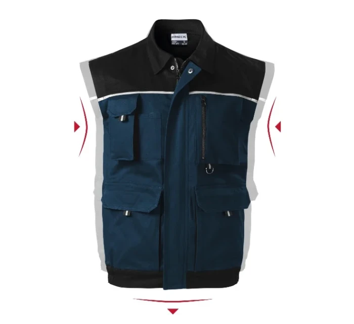 Woody pracovní vesta pánská námořní modrá Woody pracovní vesta pánská námořní modrá