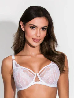 AMELIA SEMI 19203 BÍLÁ PODPRSENKA