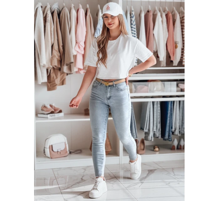 Dámské džínové úzké kalhoty VISBAN blue FashionStreet UY2487