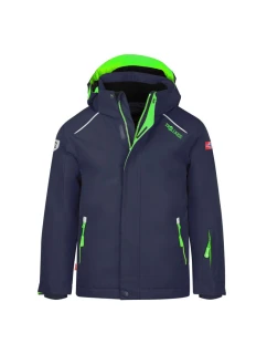 Trollkids Kids Holmenkollen Snow Jacket Pro winter navy blue (913-100) bunda s kapucí