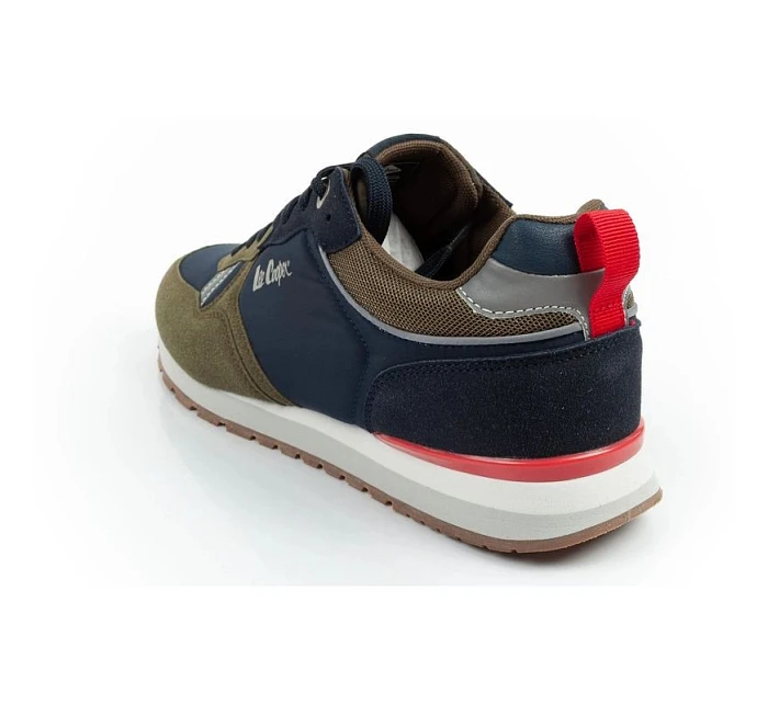 Lee Cooper sportovní obuv pánské tenisky módní pohodlné odolné námořnická modrá khaki