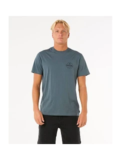 Tričko RIP CURL Staple Tee, tyrkysové