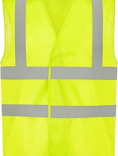 Yoko HVW 120 Hi-Vis síťovaná bezpečnostní vesta 79.W120 hi vis yellow