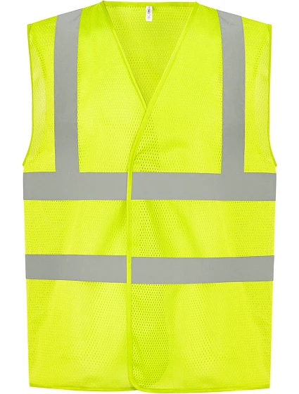 Yoko HVW 120 Hi-Vis síťovaná bezpečnostní vesta 79.W120 hi vis yellow Yoko HVW 120 Hi-Vis síťovaná bezpečnostní vesta 79.W120 hi vis yellow