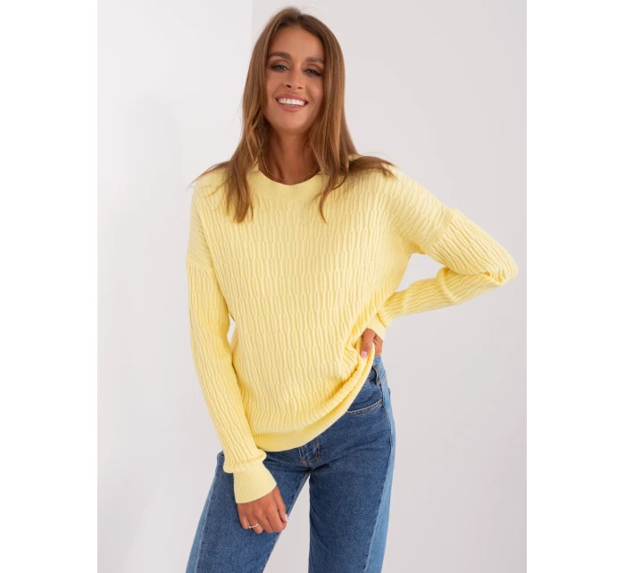 Jumper AT SW 2338.14P jasně žlutá Jumper AT SW 2338.14P jasně žlutá
