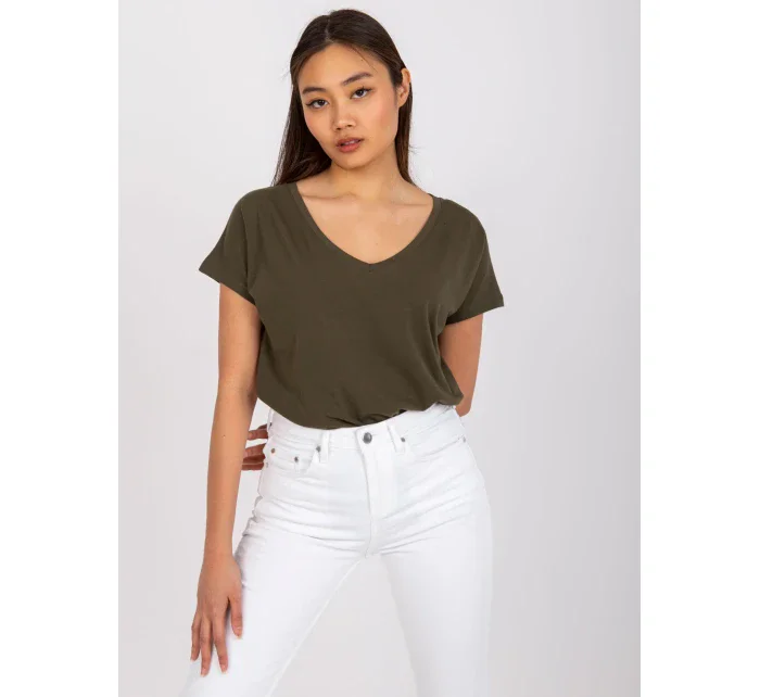 Tričko RV TS 4832.40P khaki