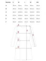 S419 Šaty s ozdobnými knoflíky v pase - khaki barva