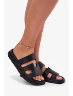 Dámské pěnové pantofle – černé