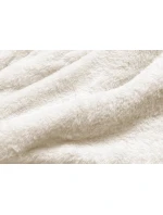 Žluto-ecru teplá dámská zimní bunda (w629) Žluto-ecru teplá dámská zimní bunda (w629)