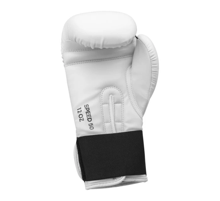 Bílo-zlaté boxerské rukavice Adidas SPEED 50 Bílo-zlaté boxerské rukavice Adidas SPEED 50