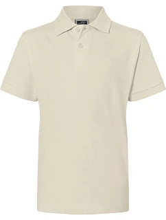 JN Dětské piqué polo 02.0 stone model 22436385 - Daiber