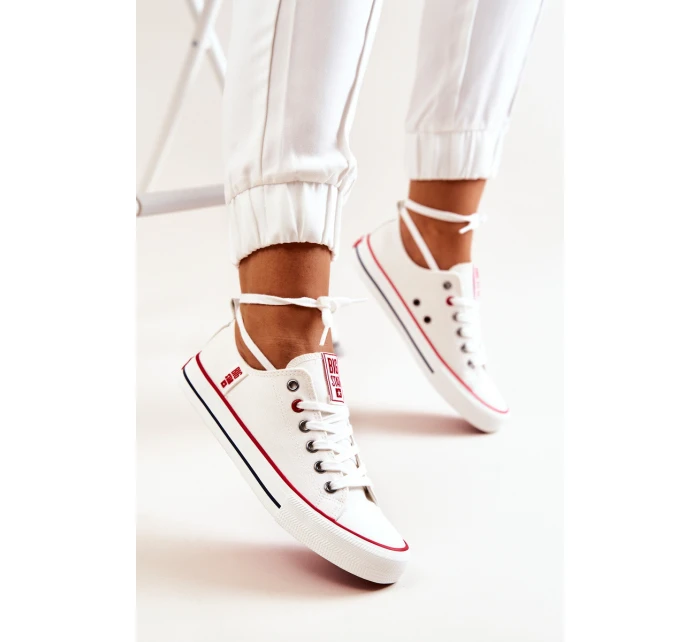 Dámské Tenisky BIG STAR JJ274123 Bílý Dámské Tenisky BIG STAR JJ274123 Bílý