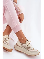 Dámské Sportovní Boty Big Star TT274571 HI-POLY SYSTEM Béžové Dámské Sportovní Boty Big Star TT274571 HI-POLY SYSTEM Béžové