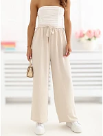 Spodnie CS SP model 22099822 beżowy - FPrice