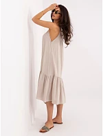 Sukienka IR SK model 22118152 beżowy - FPrice