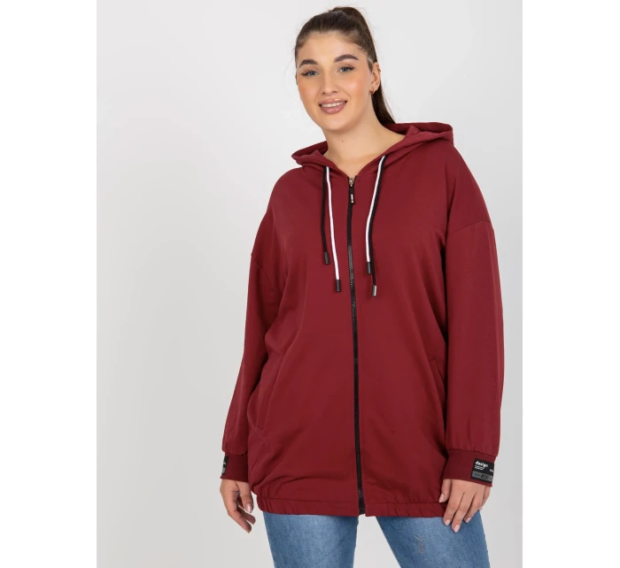 Mikina RV BL 8277.28 bordó