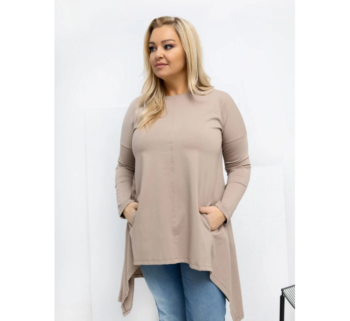 Halenka RV BZ 7054 1.06 tmavě lila Halenka RV BZ 7054 1.06 tmavě lila