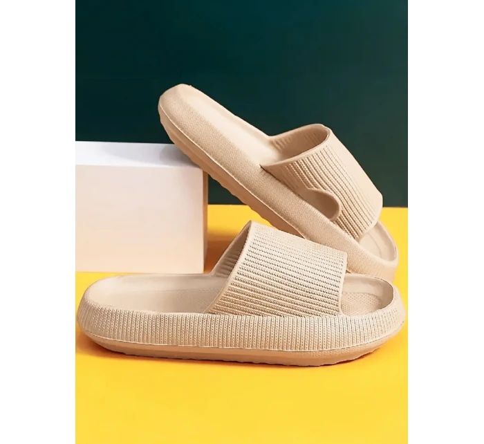 MISSWALK beige FashionStreet dámské žabky ZY0967