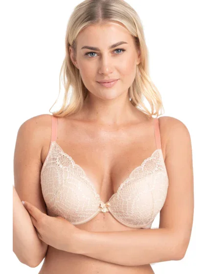 Dámská podprsenka Charlotte model 20993945 beige - Samanta