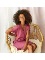 Dámská těhotenská košile 4115 pink - Doctornap Dámská těhotenská košile 4115 pink - Doctornap