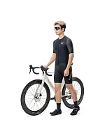 Cyklistický dres model 22114067 krátký rukáv velikost S černý - Rockbros