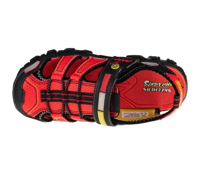 Skechers Damager III Sandal 400072L-BKRD červená 31 Skechers Damager III Sandal 400072L-BKRD červená 31