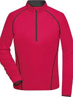 Daiber JN 497 Dámské funkční tričko s dlouhým rukávem 02.0497 bright pink/titan