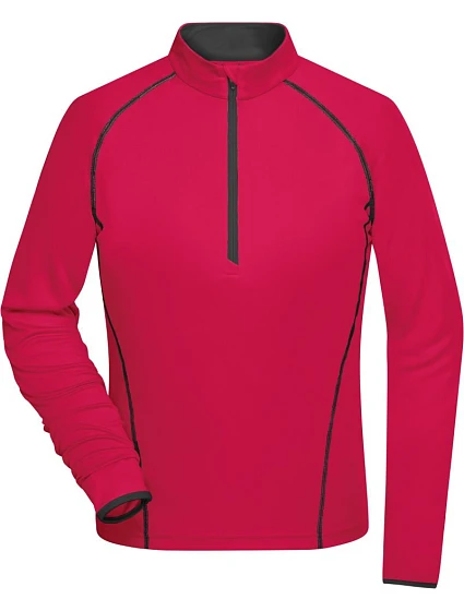 Daiber JN 497 Dámské funkční tričko s dlouhým rukávem 02.0497 bright pink/titan Daiber JN 497 Dámské funkční tričko s dlouhým rukávem 02.0497 bright pink/titan