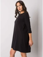 Šaty RV SK model 16328028 černá - FPrice Šaty RV SK model 16328028 černá - FPrice