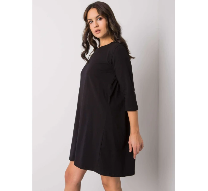 Šaty RV SK model 16328028 černá - FPrice Šaty RV SK model 16328028 černá - FPrice