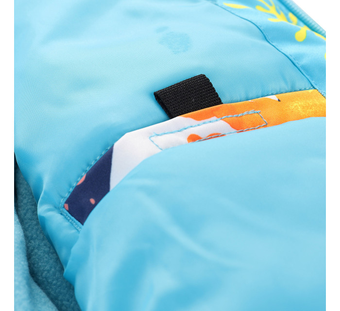 Dětská lyžařská bunda s membránou ptx ALPINE PRO ZAWERO white varianta pa