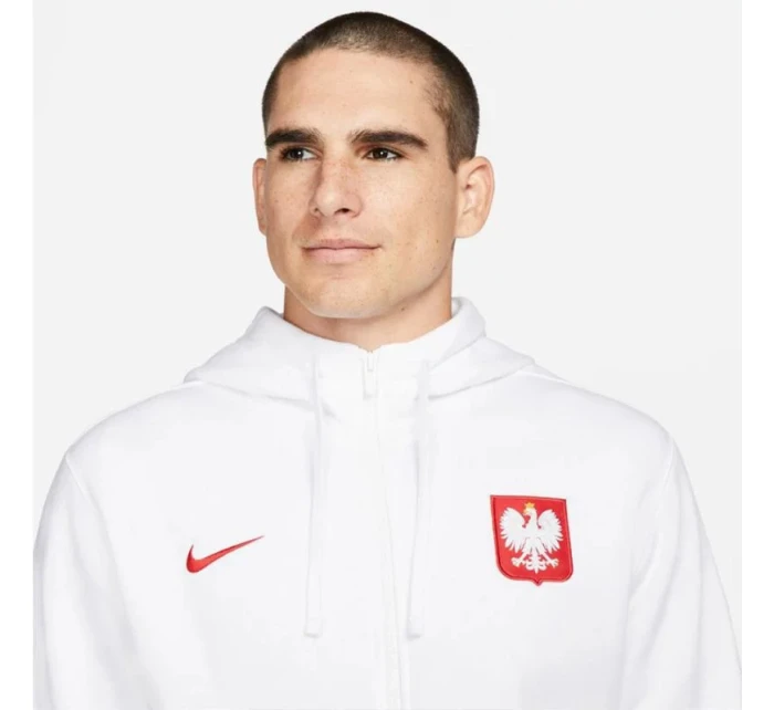 Pánská mikina Poland Hoody M DH4961 100 bílá - Nike Pánská mikina Poland Hoody M DH4961 100 bílá - Nike