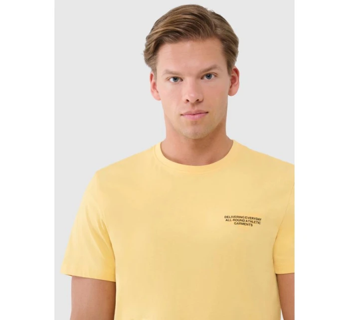 Pánské tričko s potiskem 4F 4FWSS25TTSHM1974- 4F 4FWSS25TTSHM1974-71S Pánské tričko s potiskem 4F 4FWSS25TTSHM1974- 4F 4FWSS25TTSHM1974-71S