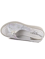 Šedé kožené dámské sandály na platformě Vinceza 26-79614 Šedé kožené dámské sandály na platformě Vinceza 26-79614