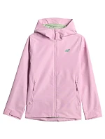 Dětská bunda 4F U0959 světle fialová 4FJWSS26TTJAU0959 52S