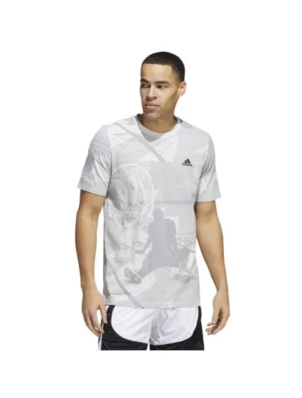 Pánské tričko Iginite Aop Tee M HL0087 - Adidas