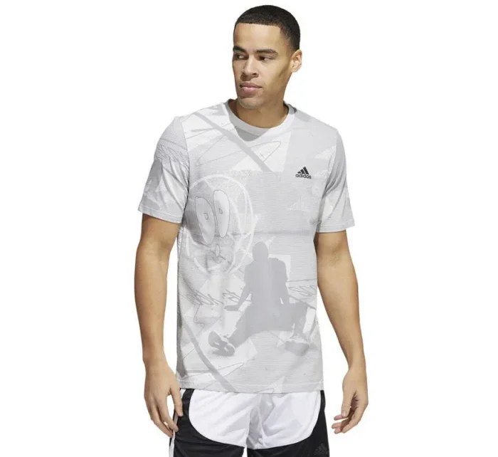 Pánské tričko Iginite Aop Tee M HL0087 - Adidas