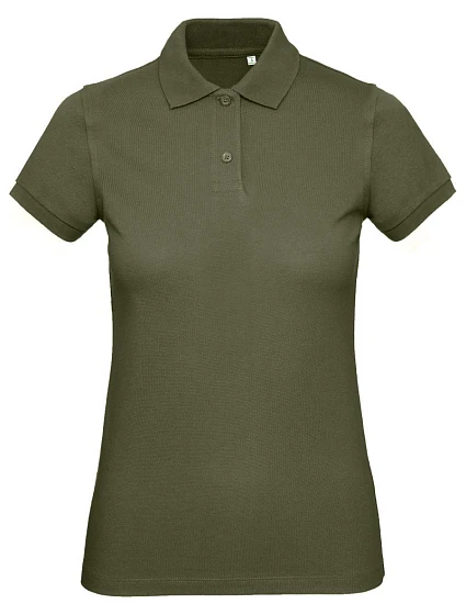 B&C Inspire Polo /women_° Dámské piqué polo z bio bavlny 01.0440 urban khaki B&C Inspire Polo /women_° Dámské piqué polo z bio bavlny 01.0440 urban khaki