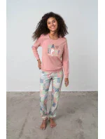 Vamp - Dvoudílné dámské pyžamo - Gil 17524 - Vamp