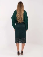 Spódnica IT SD model 21782309 ciemny zielony - FPrice Spódnica IT SD model 21782309 ciemny zielony - FPrice