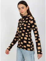 Dámská halenka LK BZ 509197.53P černá - FPrice