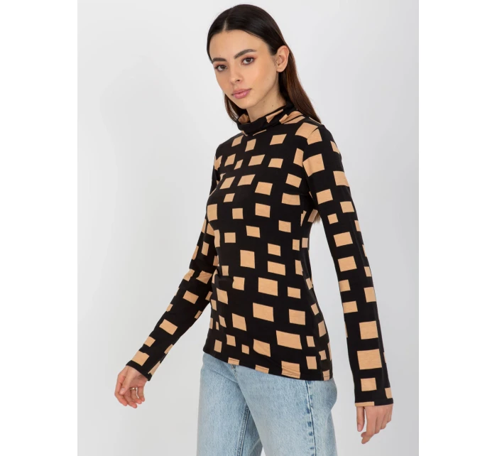 Dámská halenka LK BZ 509197.53P černá - FPrice