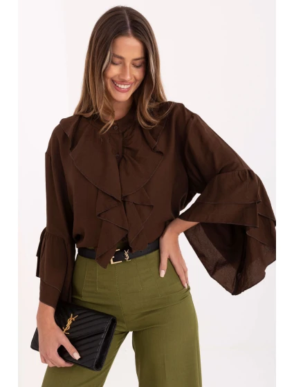 Košile s dlouhým rukávem  model 220228 Rue Paris