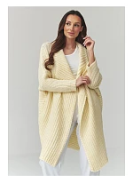 Svetr na zapínání  model 226885 Makadamia