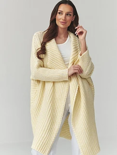 Svetr na zapínání  model 226885 Makadamia