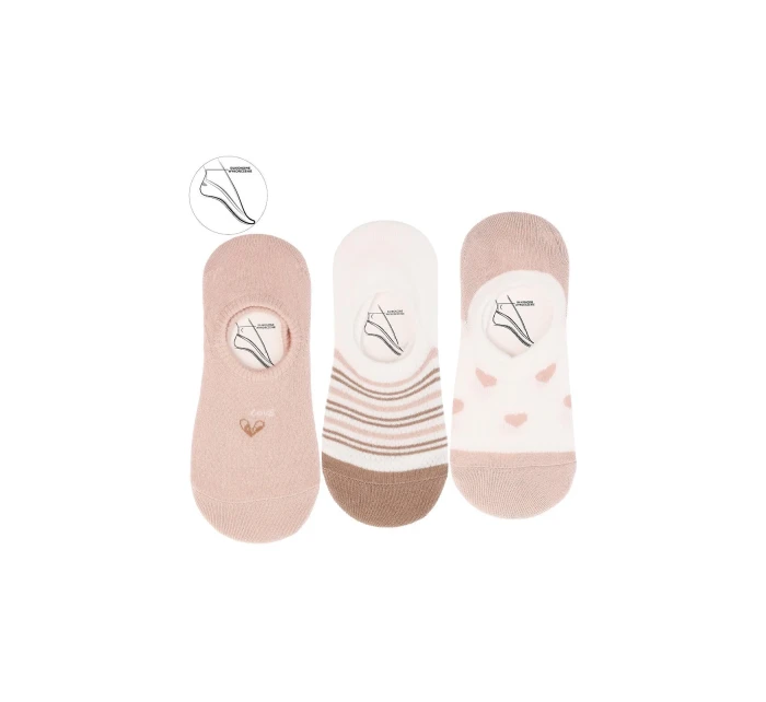 Baleríny Moraj CDB200-400 Srdce a pruhy 35-41