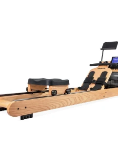 VIRTUFIT ELITE DŘEVĚNÝ VESLOVACÍ TRENAŽÉR S VODNÍM ODPOREM - DŘEVO/DUB