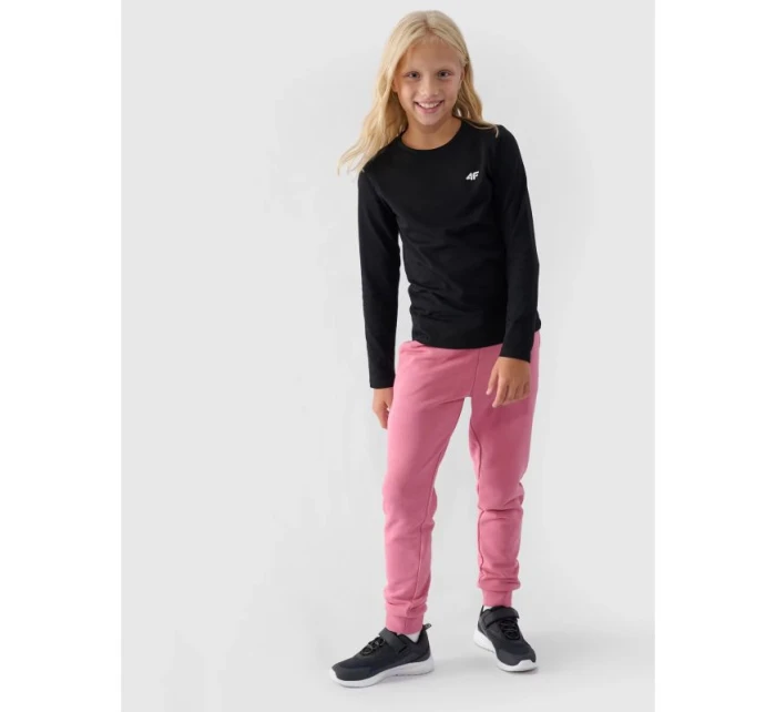 Dívčí regular fit s dlouhým rukávem 4F Junior 4FJWMM00TLONF318-20S